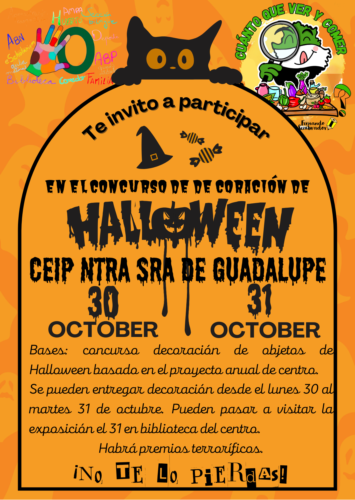 concurso decoracion halloween